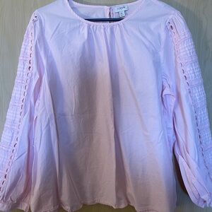 J. Crew Pink Top